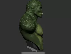 Killer Croc Bust