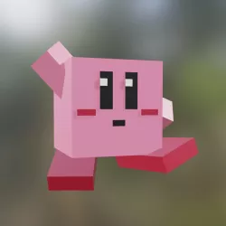 Kirby Steve Minecraft