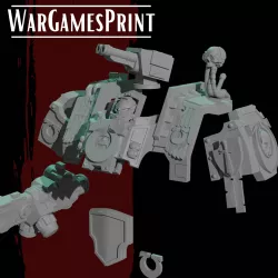 Kit de conversion - Utilisation pop pour les jeux de science-fiction alternatifs Dread Redemptor