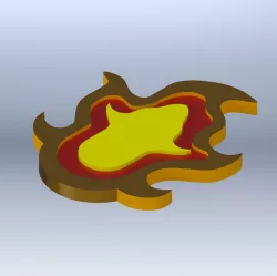 Kyōjurō Rengoku sword guard