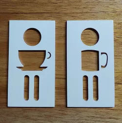 Ladies & Gents - Toilet Signs