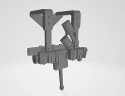 LEGO WW2 GERMAN INFANTRY K98k HARNESS 2 (LIGHT)