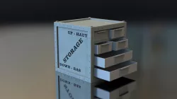 Loot crate style storage box - Boite de rangement façon caisse de loot