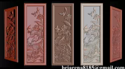 Lotus pattern relief design for CNC router
