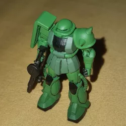 Low Poly Zaku II [Ranged] from Gundam Evolution Game