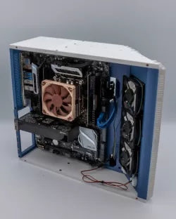 LxW Radiant Ridge - Fully 3D Printable and Compact Full ATX PC Case - Free
