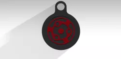 Madara Eternal Sharingan Keychain
