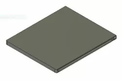 Magic The Gathering Commander Deck Box Lid - Blank