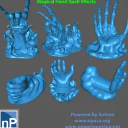 Magical Hand Spell Effects