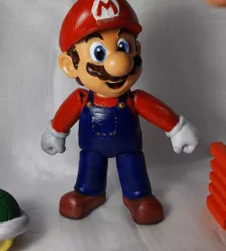 MARIO BROS FLEXI PRINT IN PLACE