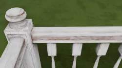 Matte Painted Banister