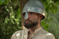 Medieval soldier helmet SPANGENHELM