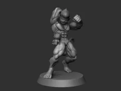 METAL ETEMON DIGIMON 3D FIGURE