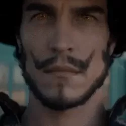 Mihawk cross knife , one piece