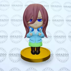 Miku Nakano Chibi - Go Tobun No Hayanome - The Quintessential Quintuplets