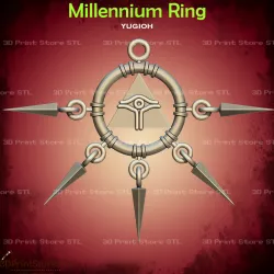 Millennium Ring from Yugioh - Fan Art for cosplay 3D print model