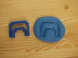 Minecraft armor set cookie cutters