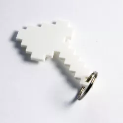 Minecraft Axe Keychain