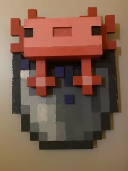 Minecraft Bucket of Axolotl