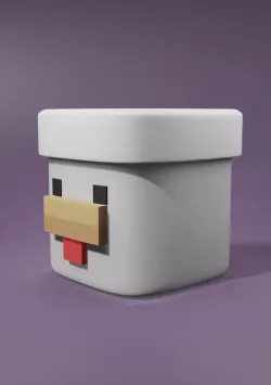 Minecraft Chicken Pot