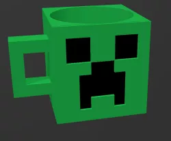 MINECRAFT CREEPER MUG