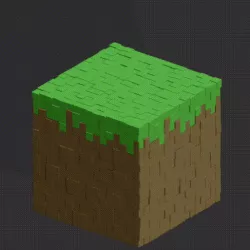 Minecraft Dirt Box