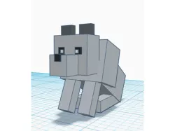 Minecraft Dog Wolf