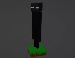 Minecraft Enderman Miniature