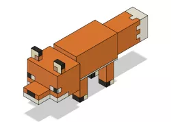 Minecraft fox
