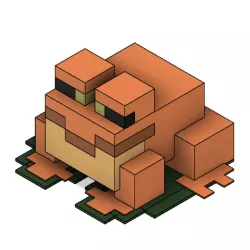 Minecraft frog