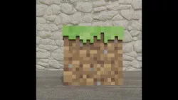Minecraft Grass Block Box