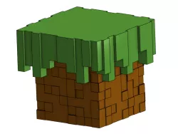 Minecraft Grass Block box