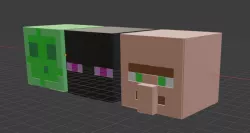 Minecraft heads