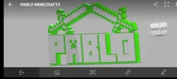 MINECRAFT LAMP PABLO ESPADAS