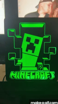 MINECRAFT LIGHT BOX