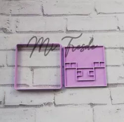 Minecraft piggy bank cutter and marker