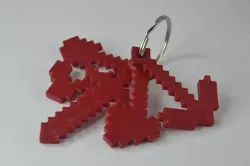 Minecraft tools - Keychain