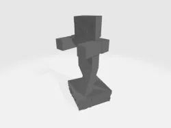 Minecraft Zombie Miniature
