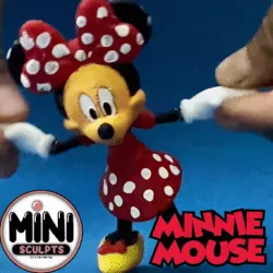 Minnie Mouse Articulated Toy.