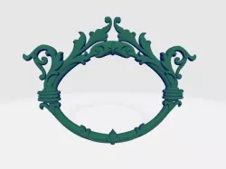 Mirror stl cnc wood