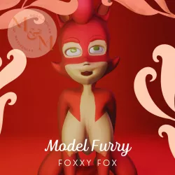 Model Furry - Foxxy Fox #4