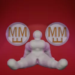 Model Girl - Sitting Pose