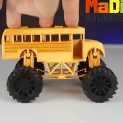 Monster Truck - School Bus
