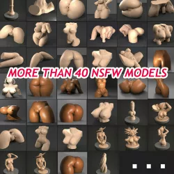 MORE THAN 40 STL MODELS NSFW