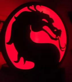Mortal Kombat Lamp