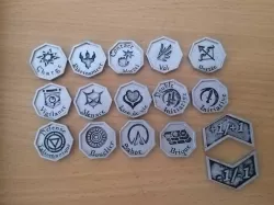 MTG Ability markers / MTG marqueurs de compétence