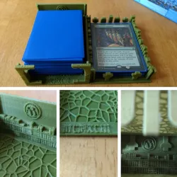MTG Deck Box Library and Graveyard