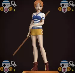 NAMI ONE PIECE FIGURINE ( east Blue)
