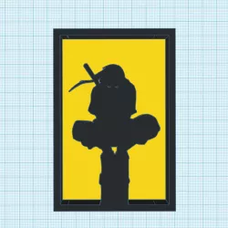 Naruto Silhouette ornament