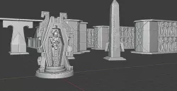 Necron Terrain Set